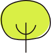 木々のイラスト