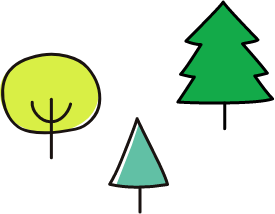木々のイラスト